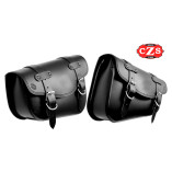 Set de alforjas para Fat Bob 114  - Harley Davidson - LIVE to RIDE  - Básico - Negro