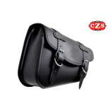 bisaccia scalabileSet di borse laterali per Fat Bob 114 - Harley Davidson - LIVE to RIDE - Basic - Nero