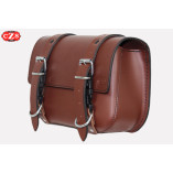 Set de alforjas CALYSTO para Royal Enfield 350 - 500cc desde 2021 - Especificas - Marrón