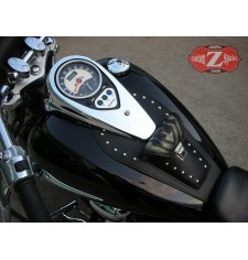 Panneau moto en cuir pour Kawasaki Vulcan 900 mod, ITALICO Classique - Tribal -