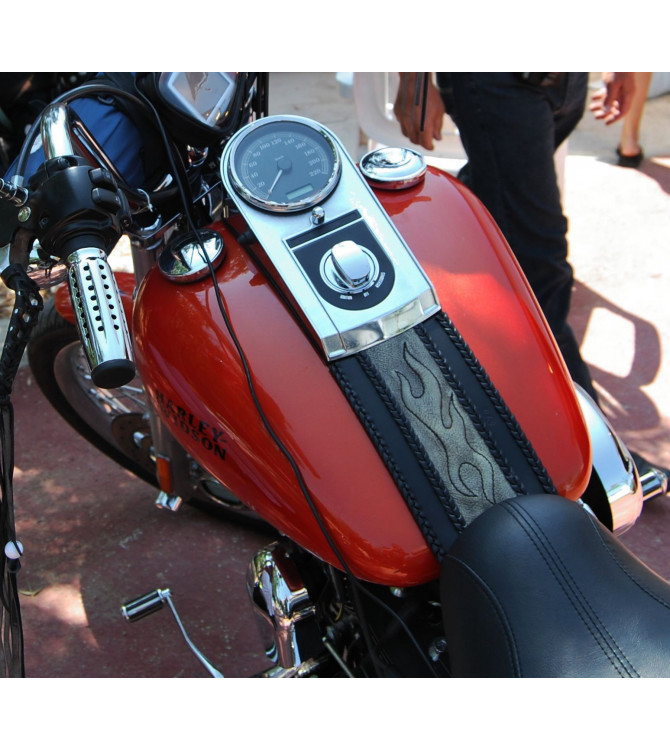 Corbata Deposito para Fat Boy Harley Davidson mod, DEDALO Celtic