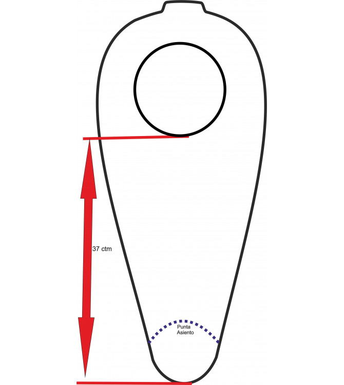 Corbata para  Hyosung Aquila 250 Celtic Vintage Especifico
