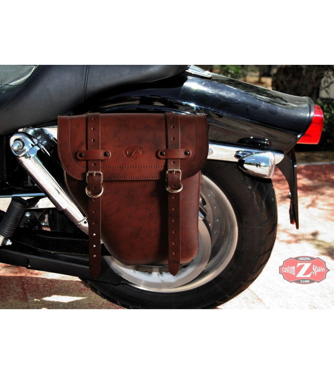 Alforja Lateral para DINA Fat-Bob Harley Davidson mod, CENTURION Izquierda