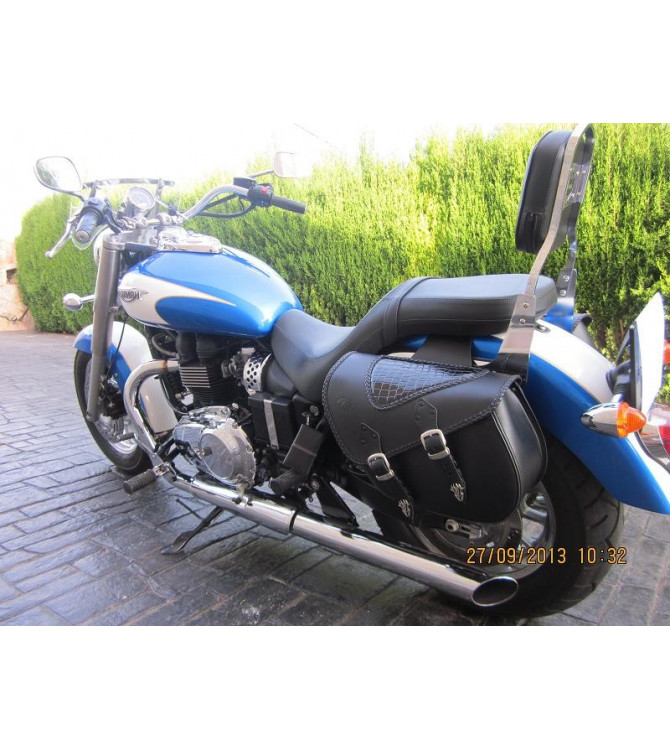 Alforja Custom Modelo ALHAMA Coco