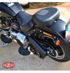  (Latéral Saddlebag  Softail Harley Davidson FAT BOY-mod, SIDE Indique)