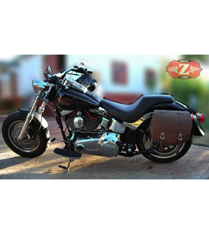 Lateral bag for Softail Harley Davidson FAT-BOY mod, SIDE Specifies