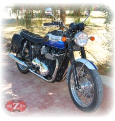 Right Saddlebgas for Classics Triumph  mod, BANDO  specific