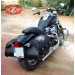 Saddlebags for Harley Davidson DYNA mod, Custom Super Star