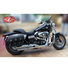 Saddlebags for Harley Davidson DYNA mod, Custom Super Star
