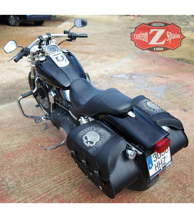 Sacoches pour Harley Davidson DYNA mod, Star Custom super