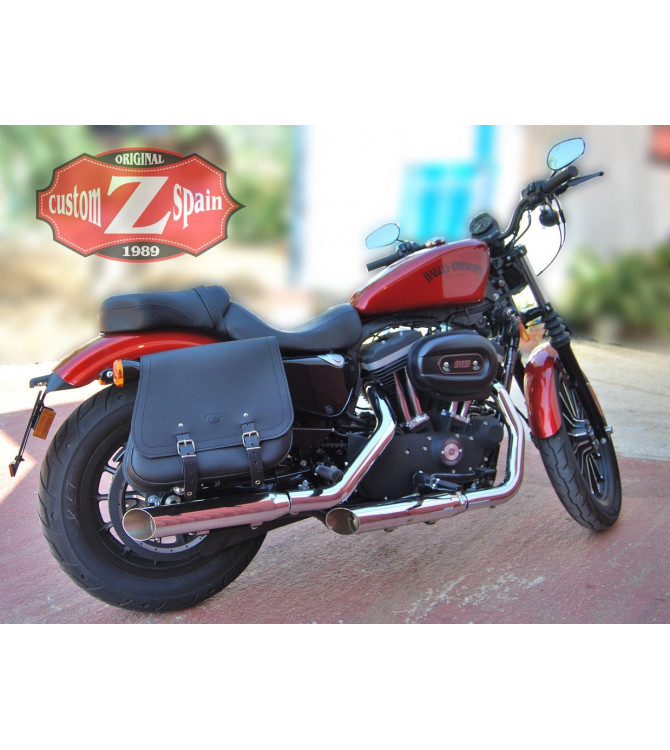 Saddlebags for motorcycles custom mod, SCIPION Basic