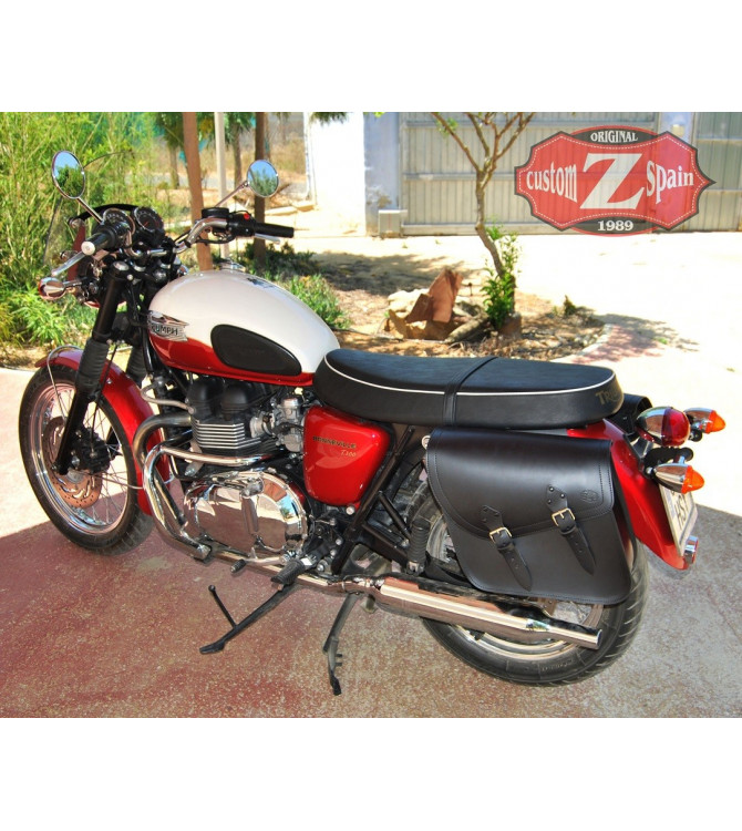 Alforjas para Triumph Bonnville T100 Especificas mod, FARAON Basicas 