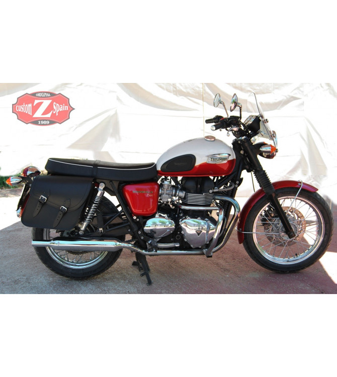 Alforjas para Triumph Bonnville T100 Especificas mod, FARAON Basicas 