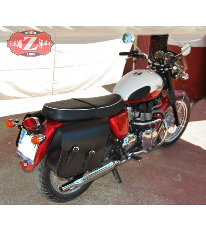 Alforjas para Triumph Bonnville T100 Especificas mod, FARAON Basicas 