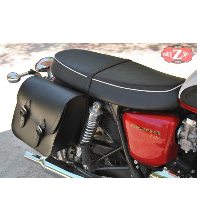 Alforjas para Triumph Bonnville T100 Especificas mod, FARAON Basicas 