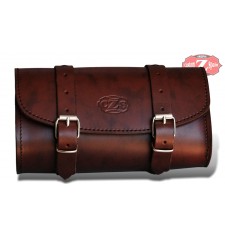 Lateral saddlebags CAXTOR Brown