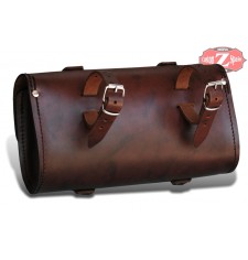 Lateral saddlebags CAXTOR Brown