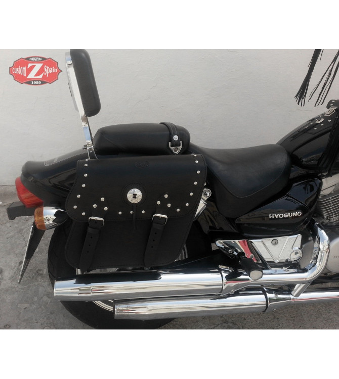 Alforjas para Hyosung Aquila 125 mod, APACHE Clásicas