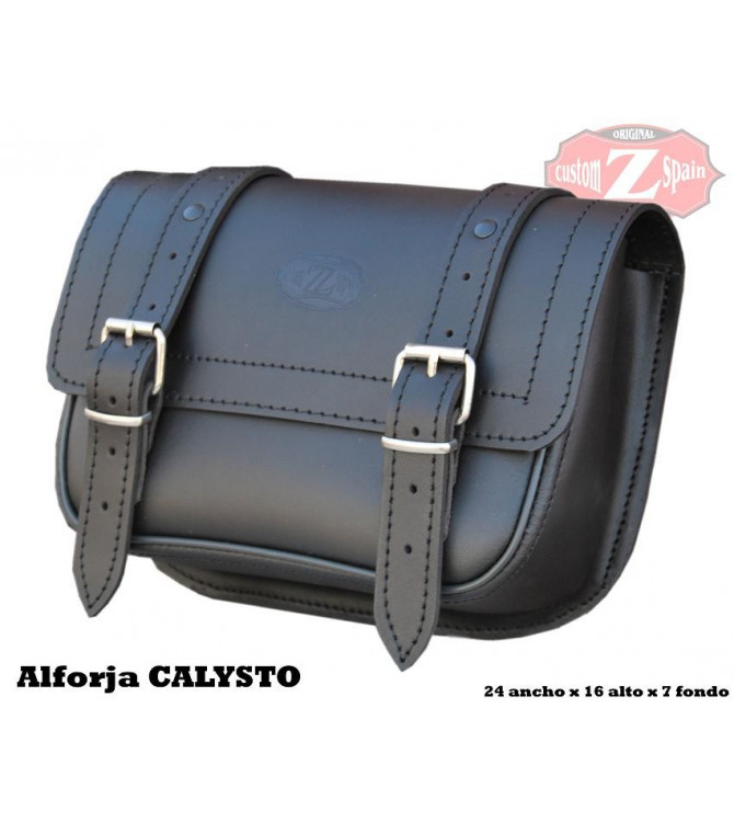 Alforja Lateral CALYSTO  Marron Cuero