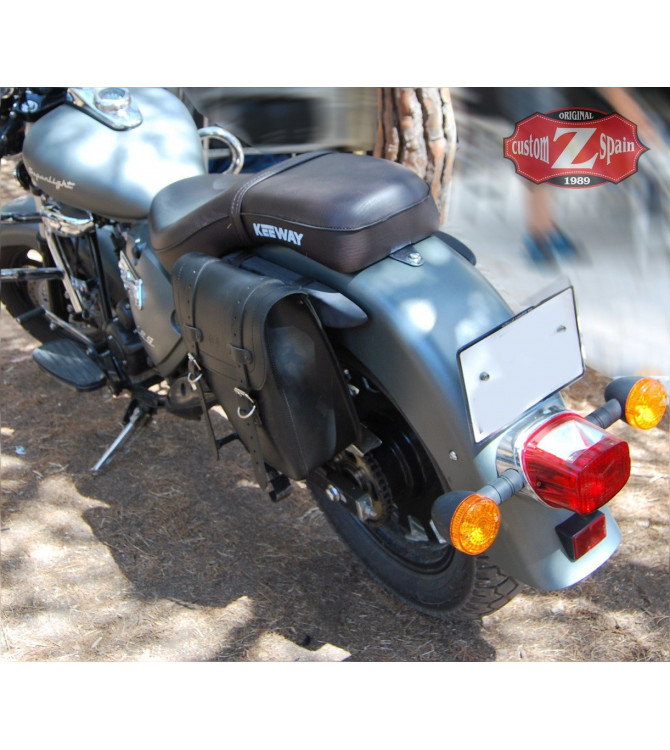 Lateral saddlebags for Daelim super ligh 125-200 mod, CENTURION Left
