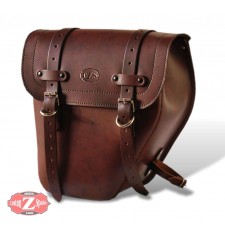 Sac latéral pour Triumph Bonneville T100 mod, Gauche CENTURION Brown