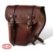 Sac latéral pour Triumph Bonneville T100 mod, Gauche CENTURION Brown