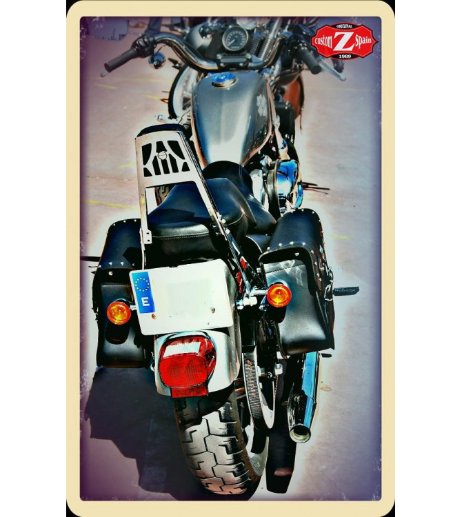 Alforjas para Sportsters Harley Davidson mod, APACHE Básicas