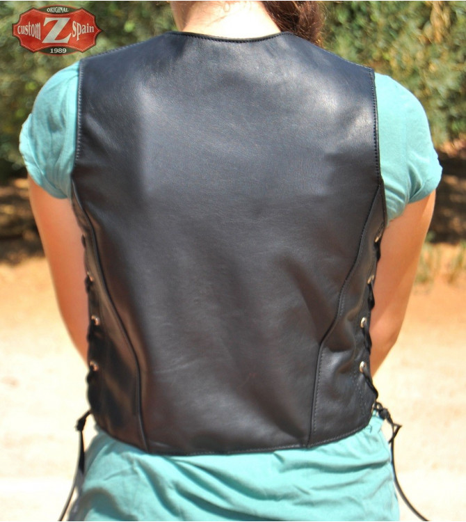 Chaleco de Mujer custom de piel mod, BETTY