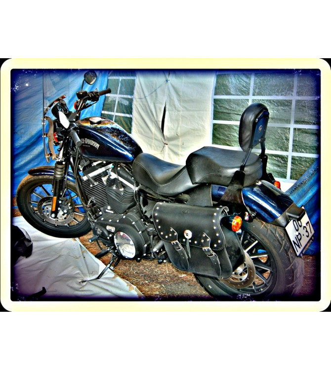 Alforjas para Sportsters Harley Davidson mod, APACHE Básicas
