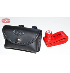 Custom leather bag Lock brake disc