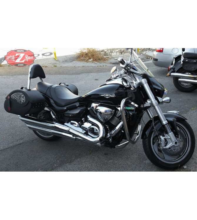 Juego de Alforjas Rigidas para Suzuki Intruder 1800 VENDETTA Jefe Indio 