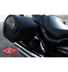 Juego de Alforjas Rigidas para Suzuki Intruder 1800 VENDETTA Jefe Indio 