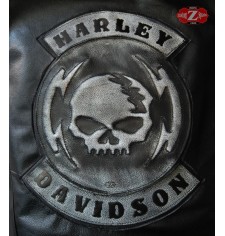 Parche personalizado HD Skull 2