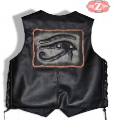 Gilet avec personnalisé timbre personnalisé HD Skull 2