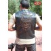 Chaleco custom con parche personalizado HD Skull 2