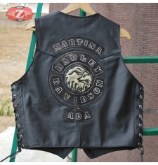 Vest with personalized custom HD patch Skull 2