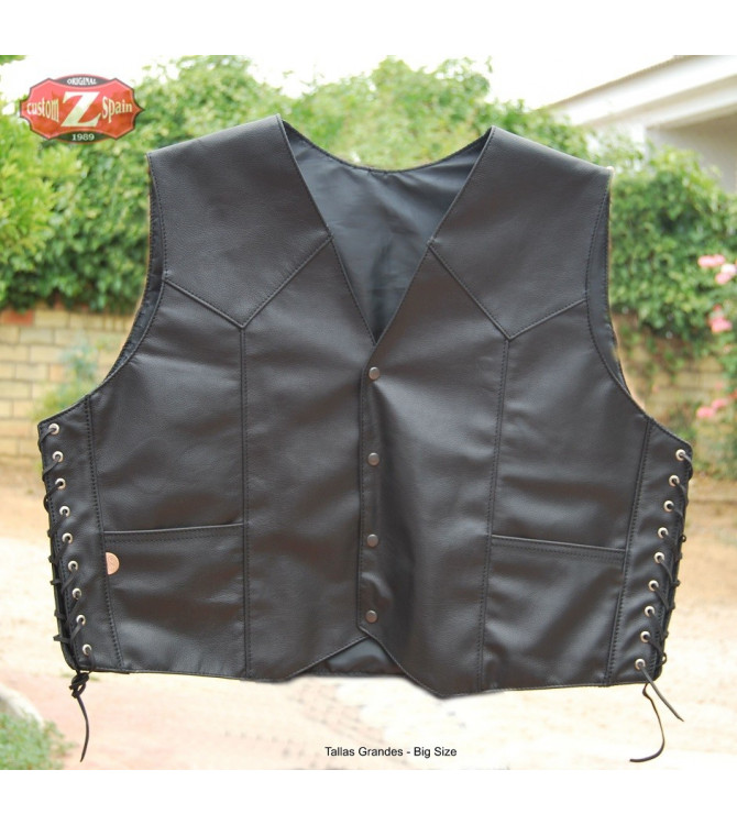 Chaleco de piel CLASICO