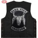 Gilet custom patch. Pura Vida - Freedom Skull Toro