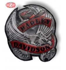 Chaleco custom con parche personalizado. mod, Aguila Harley Davidson