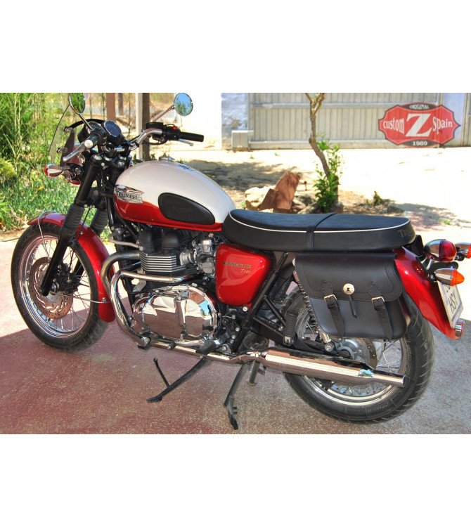 Alforjas para Triumph Bonneville. mod, APACHE Básicas, especificas