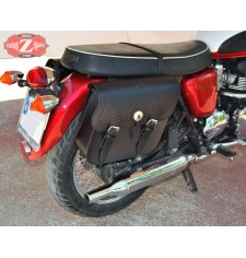 Saddlebags Triumph Bonneville. mod, APACHE basic, specific