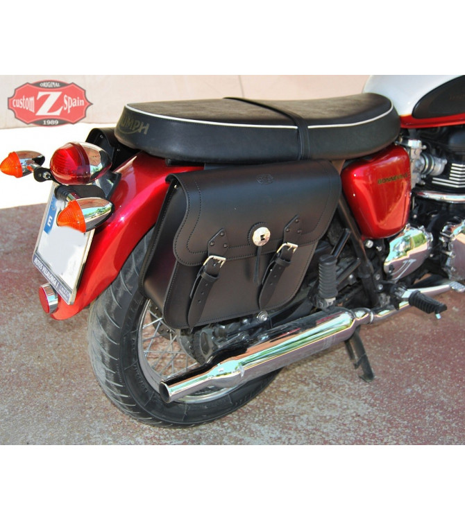 Sacoches Triumph Bonneville. mod, spécifique APACHE base