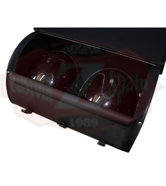 Baúl Custom Rigido DOSCAS Coco Negro Basico 