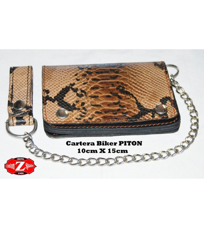 Cartera con cadena PITON -  10 x 15