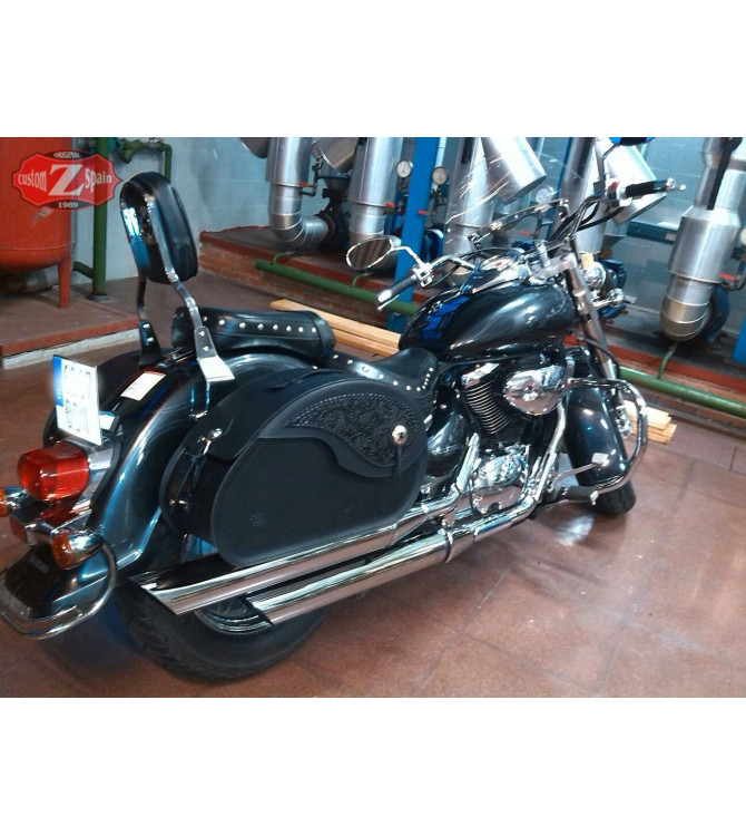 Alforjas Rigidas para Suzuki Volusia 800. mod, NAPOLEON Gotikas Especificas  