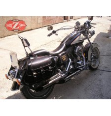 Sacoches pour Dyna, Harley Davidson. mod, STAR - Black Dandy