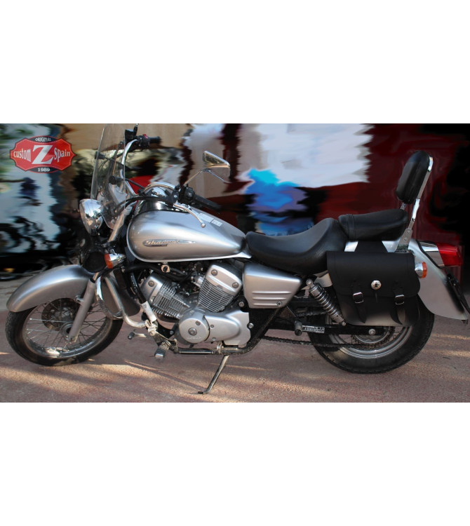 Sacoches pour Honda Shadow 125 mod, APACHE spécifique de base.