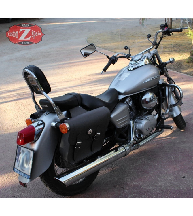 Saddlebags for Honda Shadow 125 mod, APACHE Specific Basic.