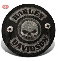 Parche personalizado HD willie 2 conchos