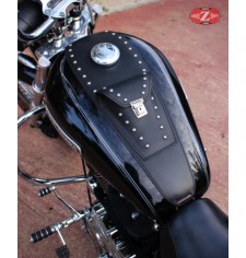 Leather Tank Panel for Sportster Harley Davidson mod, ARGOS Classic UNIVERSAL
